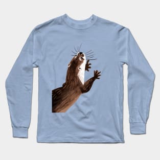 Asian small-clawed otter Long Sleeve T-Shirt